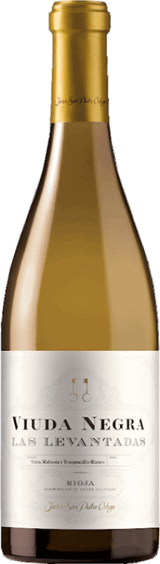 Envoi gratuit | Vin blanc Javier San Pedro Viuda Negra Las Levantadas D.O.Ca. Rioja La Rioja Espagne Viura, Malvasía, Tempranillo Blanc 75 cl