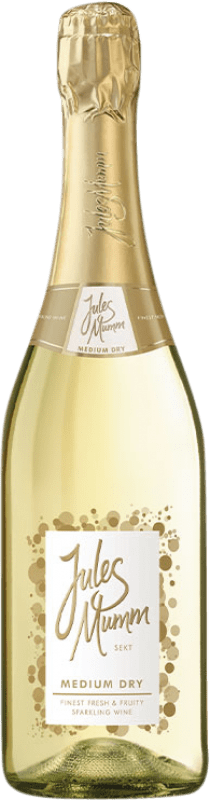 Бесплатная доставка | Белое игристое Jules Mumm Medium Dry Германия 75 cl