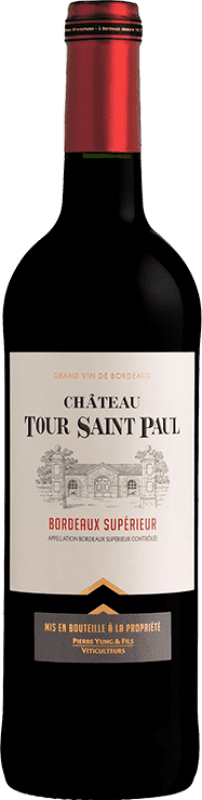 8,95 € | Rotwein Kressmann Château Tour Saint Paul A.O.C. Bordeaux Bordeaux Frankreich Merlot, Cabernet Sauvignon 75 cl