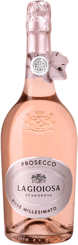 15,95 € | Rosé Sekt La Gioiosa Rosé D.O.C. Prosecco Italien Spätburgunder, Glera 75 cl