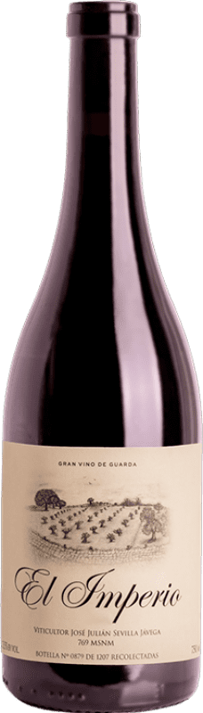 49,95 € Envío gratis | Vino tinto Las Calzadas El Imperio D.O. Ribera del Júcar