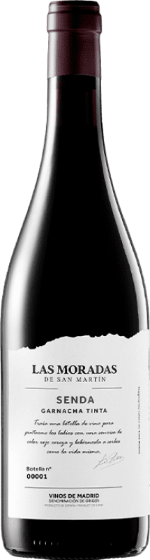 16,95 € Envío gratis | Vino Tinto Las Moradas Senda D.O. Vinos de Madrid