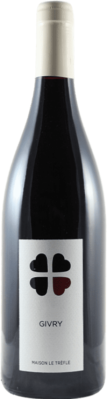 Бесплатная доставка | Красное вино Le Tréfle A.O.C. Givry Франция Pinot Black 75 cl