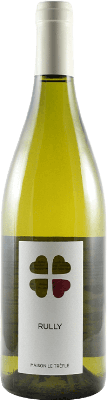 Бесплатная доставка | Белое вино Le Tréfle A.O.C. Rully Франция Chardonnay 75 cl