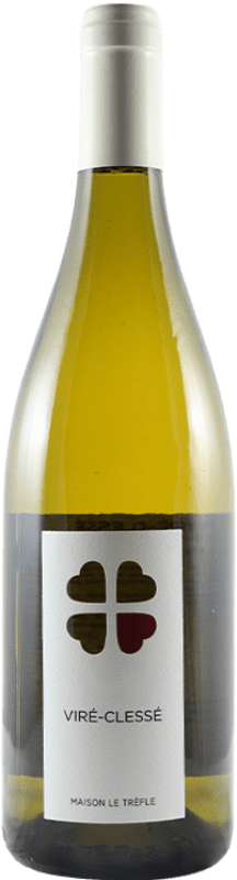 Бесплатная доставка | Белое вино Le Tréfle Viré-Clessé Франция Chardonnay 75 cl