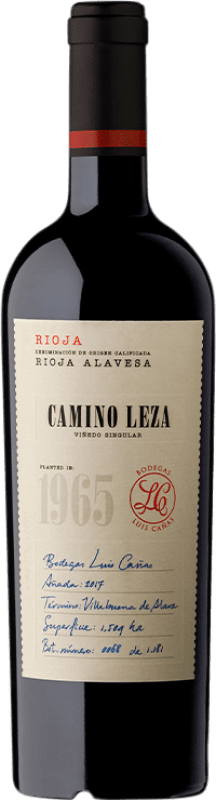 69,95 € | Красное вино Luis Cañas Finca Camino Leza D.O.Ca. Rioja Ла-Риоха Испания Tempranillo, Viura, Malvasía, Calagraño 75 cl