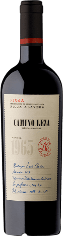 69,95 € | Red wine Luis Cañas Finca Camino Leza D.O.Ca. Rioja The Rioja Spain Tempranillo, Viura, Malvasía, Calagraño 75 cl