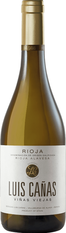 14,95 € 免费送货 | 白酒 Luis Cañas Viñas Viejas Blanco D.O.Ca. Rioja