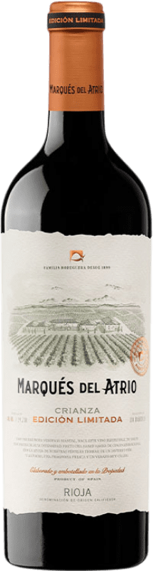 送料無料 | 赤ワイン Marqués del Atrio Edición Limitada 高齢者 D.O.Ca. Rioja ラ・リオハ スペイン Tempranillo, Graciano 75 cl