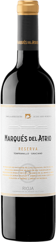18,95 € 送料無料 | 赤ワイン Marqués del Atrio レセルバ D.O.Ca. Rioja
