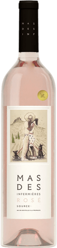 送料無料 | ロゼワイン Mas des Infermières Source Rosé — ロゼ A.O.C. Côtes du Luberon フランス Syrah — シラー, Garnacha — グルナッシュ 75 cl