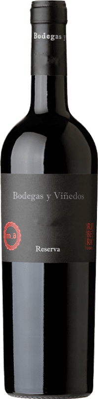 Free Shipping | Red Wine Monte Aixa 1997 Reserve — Aged D.O. Ribera del Duero Castilla y León Spain Tempranillo 75 cl
