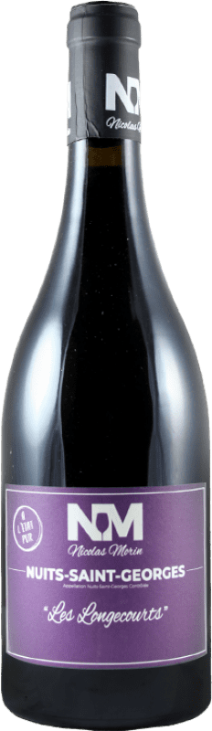 Free Shipping | Red wine Nicolas Morin Les Longecourts A.O.C. Nuits-Saint-Georges France Pinot Black 75 cl