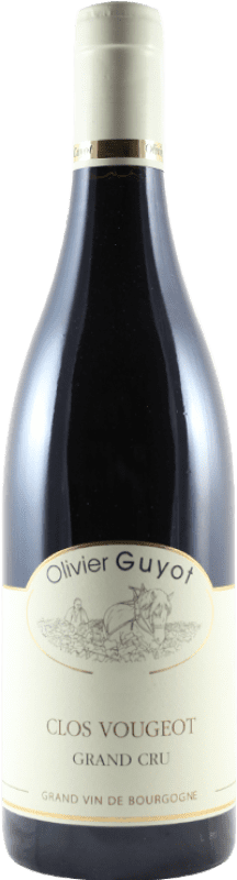 Kostenloser Versand | Rotwein Olivier Guyot Grand Cru Grosse Lage A.O.C. Clos de Vougeot Frankreich Pinot Noir — Spätburgunder 75 cl