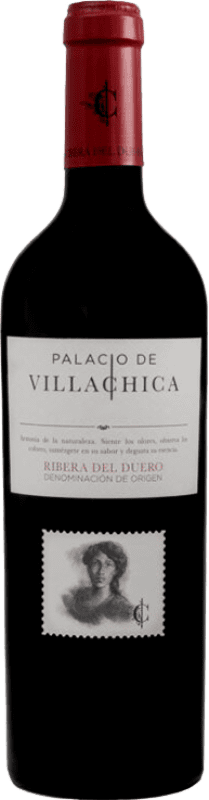 Бесплатная доставка | Красное вино Palacio de Villachica старения D.O. Ribera del Duero Кастилия-Леон Испания Tempranillo, Grenache, Mazuelo 75 cl