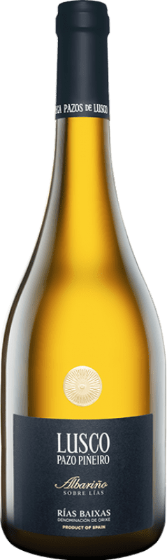 Envoi gratuit | Vin blanc Pazos de Lusco Piñeiro D.O. Rías Baixas Galice Espagne Albariño 75 cl