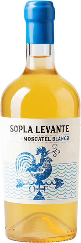 Envío gratis | Vino blanco Rodríguez de Vera Sopla Levante D.O. Alicante Comunidad Valenciana España Moscatel de Alejandría 75 cl