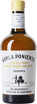 Free Shipping | Fortified wine Rodríguez de Vera Sopla Poniente Manzanilla Santa María de la O Saca D.O. Manzanilla-Sanlúcar de Barrameda Andalusia Spain Palomino Fino Medium Bottle 50 cl