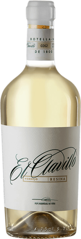 Envío gratis | Vino blanco Rodríguez de Vera Viñadores de Castilla El Clavillo España Verdejo 75 cl