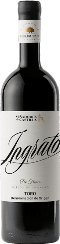 Envio grátis | Vinho tinto Pepe Rodríguez de Vera Viñadores de Castilla Ingrato D.O. Toro Castela e Leão Espanha Tinta de Toro 75 cl