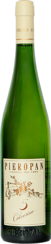 Бесплатная доставка | Белое вино Real Divisa Soave Calvarino 5 Классический I.G.T. Veronese Италия Trebbiano — Треббиано, Garganega — Гарганега 75 cl