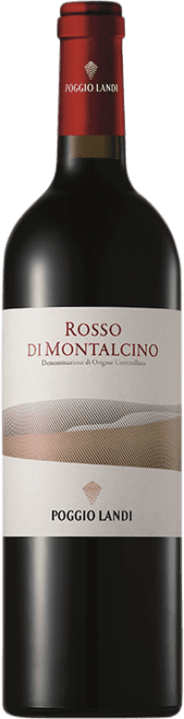 Бесплатная доставка | Красное вино Poggio Landi D.O.C. Rosso di Montalcino Италия Sangiovese — Санджовезе 75 cl