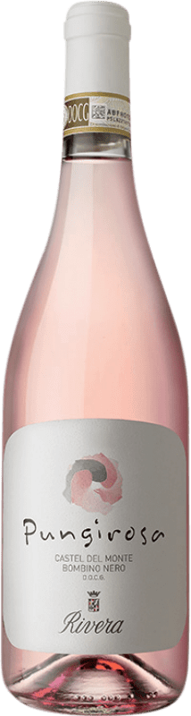10,95 € | Vino rosado Vinicola Rivera Pungirosa D.O.C. Castel del Monte Italia Bombino Negro 75 cl
