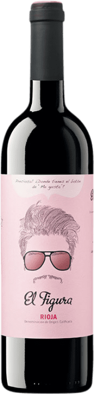 Бесплатная доставка | Красное вино Siete Pasos El Figura D.O.Ca. Rioja Ла-Риоха Испания Tempranillo, Grenache 75 cl