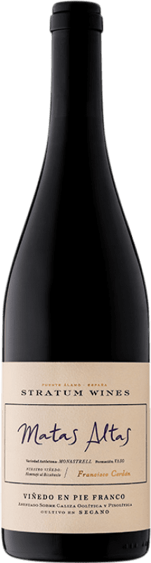 Envoi gratuit | Vin Rouge Cerrón Matas Altas D.O. Jumilla Région de Murcie Espagne Monastrell 75 cl