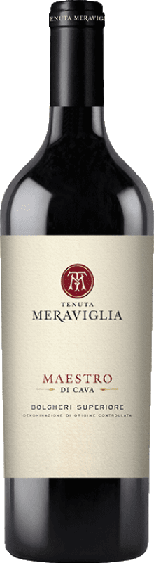 66,95 € | Красное вино Tenuta Meraviglia Superiore Maestro di Cava D.O.C. Bolgheri Италия Cabernet Franc 75 cl