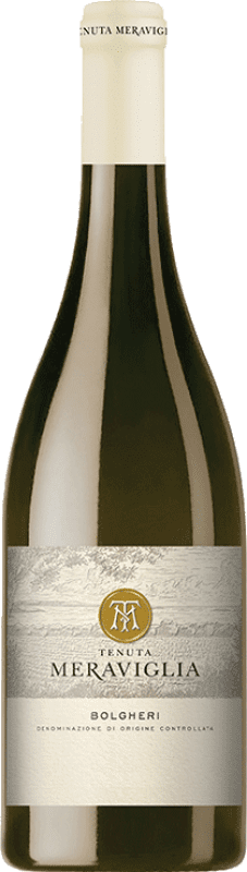 Бесплатная доставка | Белое вино Tenuta Meraviglia D.O.C. Bolgheri Италия Vermentino — Верментино 75 cl