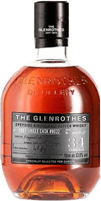 Single Malt Whisky Glenrothes Single Cask 34 Ans