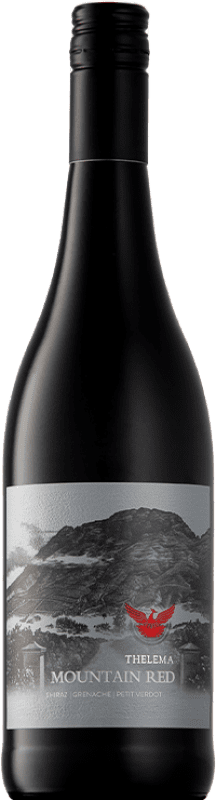 Free Shipping | Red wine Thelema Mountain Mountain Red I.G. Stellenbosch South Africa Syrah, Grenache, Petit Verdot 75 cl