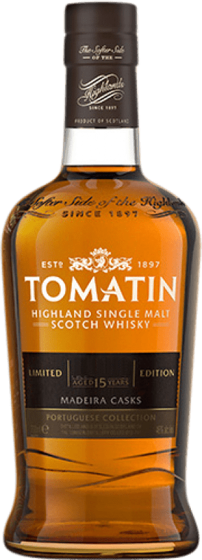 149,95 € | Single Malt Whisky Tomatin Madeira Cask Colección Portuguesa Schottland Großbritannien 15 Jahre 70 cl