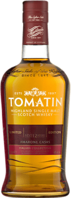 ウイスキーシングルモルト Tomatin Amarone Cask Colección Italiana 12 年 70 cl