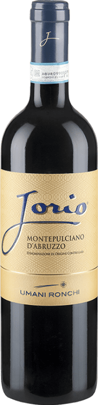 Бесплатная доставка | Красное вино Umani Ronchi Jorio D.O.C. Montepulciano d'Abruzzo Италия Montepulciano — Монтепульчано 75 cl