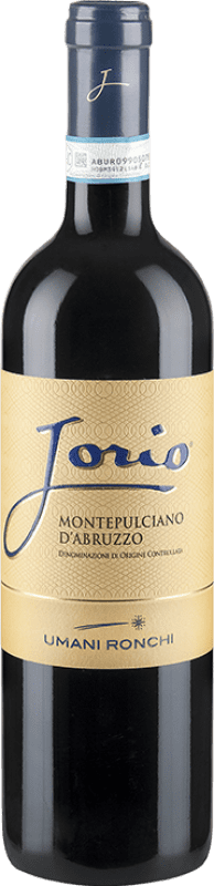 19,95 € | Red wine Umani Ronchi Jorio D.O.C. Montepulciano d'Abruzzo Italy Montepulciano 75 cl