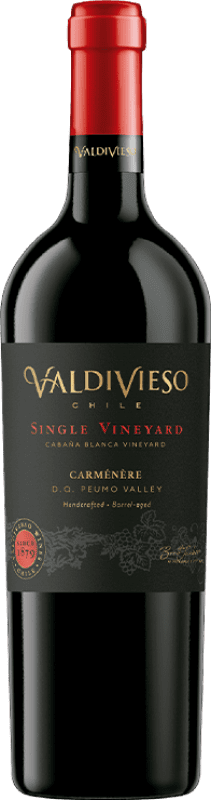 17,95 € Envio grátis | Vinho Tinto Valdivieso Single Vineyard — Parcela Única D.O. Area Peumo