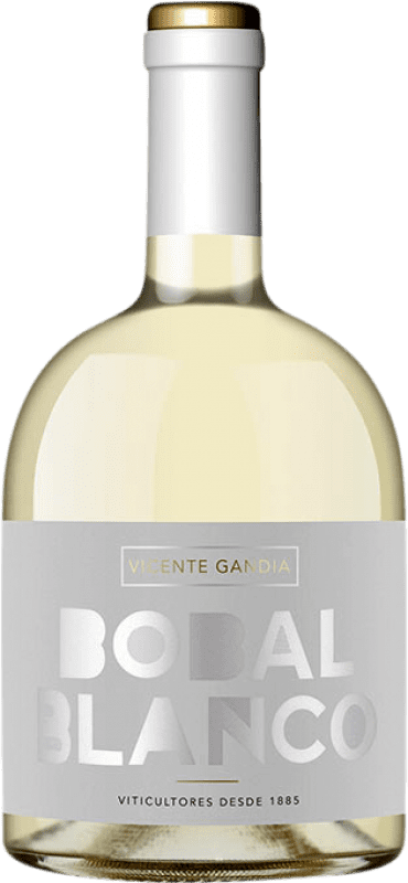 Envío gratis | Vino Blanco Vicente Gandía Blanc de Noirs D.O. Valencia Comunidad Valenciana España Bobal 75 cl