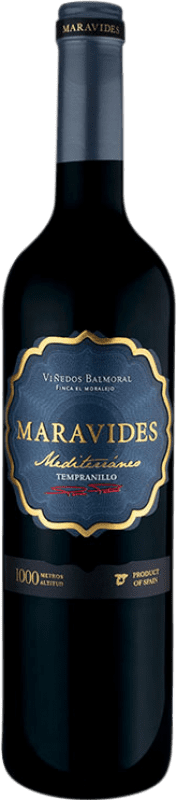 Free Shipping | Red Wine Balmoral Maravides Mediterranean I.G.P. Vino de la Tierra de Castilla Castilla la Mancha Spain Tempranillo 75 cl