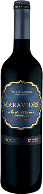 Envío gratis | Vino tinto Balmoral Maravides Mediterráneo I.G.P. Vino de la Tierra de Castilla Castilla la Mancha España Tempranillo 75 cl