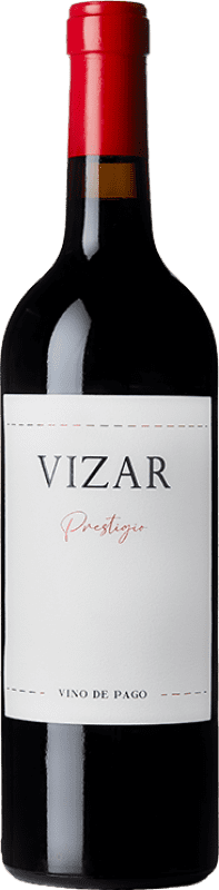 Kostenloser Versand | Rotwein Vizar Prestigio D.O.P. Vino de Pago Dehesa Peñalba Spanien Tempranillo, Merlot, Syrah, Cabernet Sauvignon 75 cl