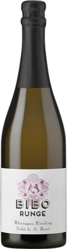 送料無料 | 白スパークリングワイン Bibo Runge Jahrgangssekt Q.b.A. Rheingau Rheingau ドイツ Riesling 75 cl