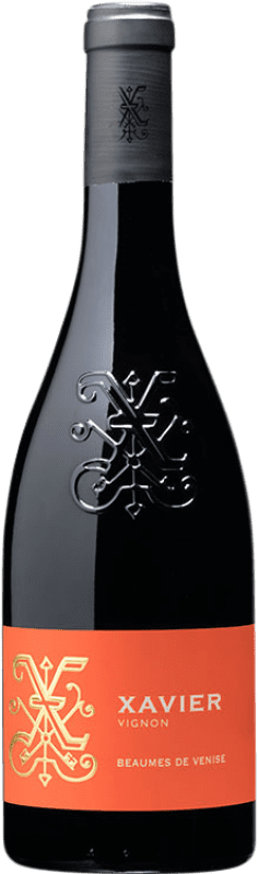 Бесплатная доставка | Красное вино Xavier Vignon A.O.C. Beaumes de Venise Франция Syrah, Mourvèdre, Garnacha Roja 75 cl