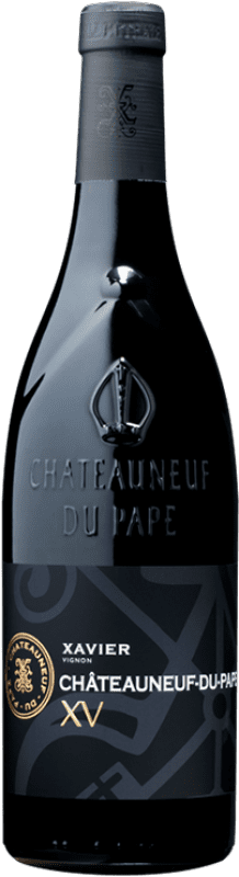 Бесплатная доставка | Красное вино Xavier Vignon XV A.O.C. Châteauneuf-du-Pape Франция Syrah, Grenache, Mourvèdre 75 cl