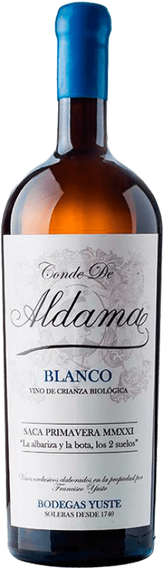 22,95 € Envío gratis | Vino blanco Yuste Conde de Aldama