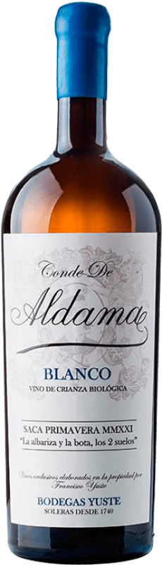 Kostenloser Versand | Weißwein Yuste Conde de Aldama Spanien Listán 75 cl