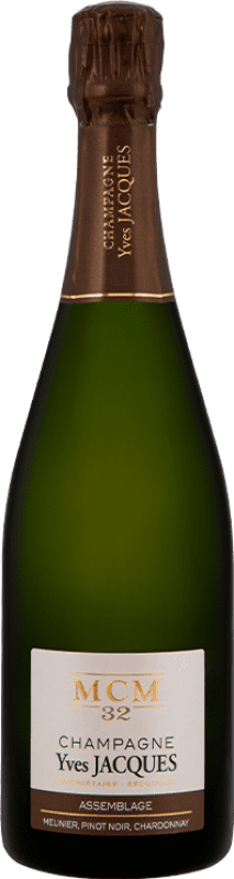 Envoi gratuit | Blanc mousseux Jacques Lassaigne Yves Jacques MCM 32 Brut A.O.C. Champagne Champagne France Pinot Noir, Chardonnay, Pinot Meunier 75 cl