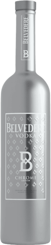 77,95 € Бесплатная доставка | Водка Belvedere Chrome Ограниченный выпуск