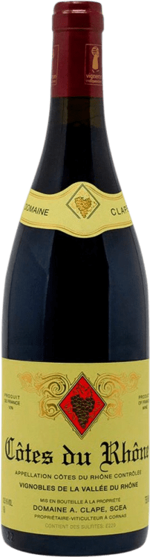 Free Shipping | Red Wine Auguste Clape A.O.C. Côtes du Rhône Rhône France Syrah — Shiraz 75 cl